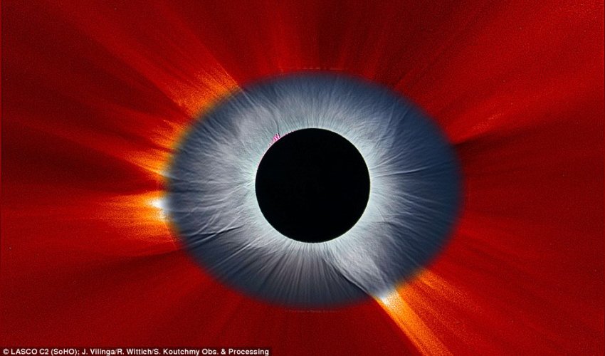 The eye of the universe