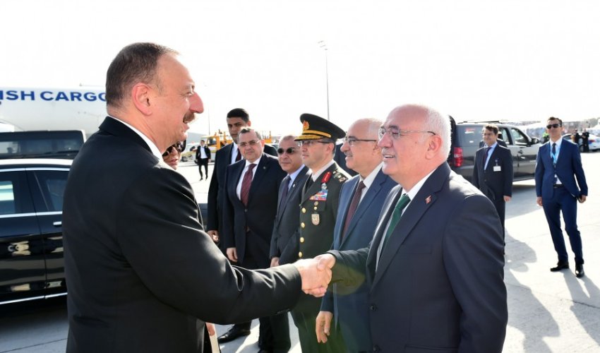 Azərbaycan Prezidentinin Türkiyəyə işgüzar səfəri başa çatıb