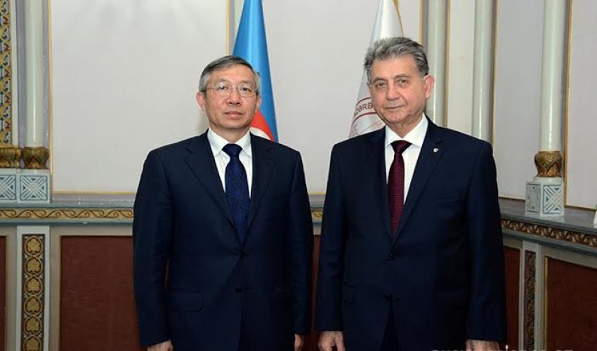 AMEA-da Dazhu Yanqla görüş