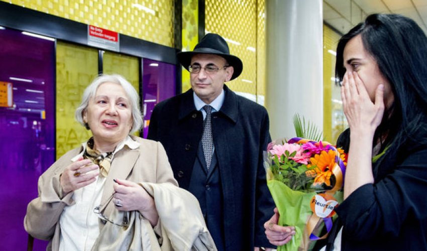 Leyla and Arif Yunusovs left for Netherlands