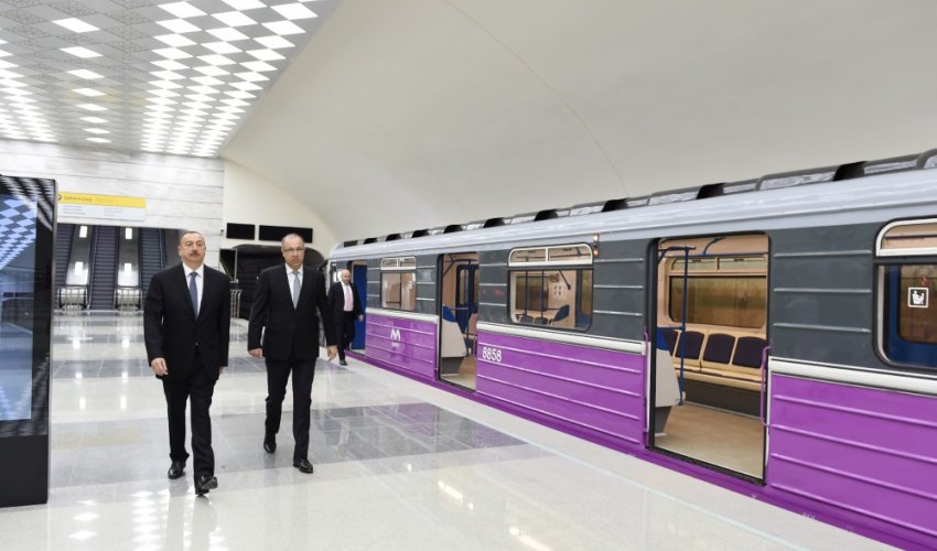 Two metro stations inaugurated in Baku