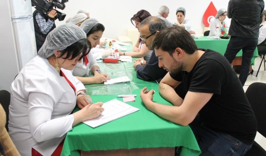 “Qan ver, yaşat!” devizi altında qanvermə aksiyası