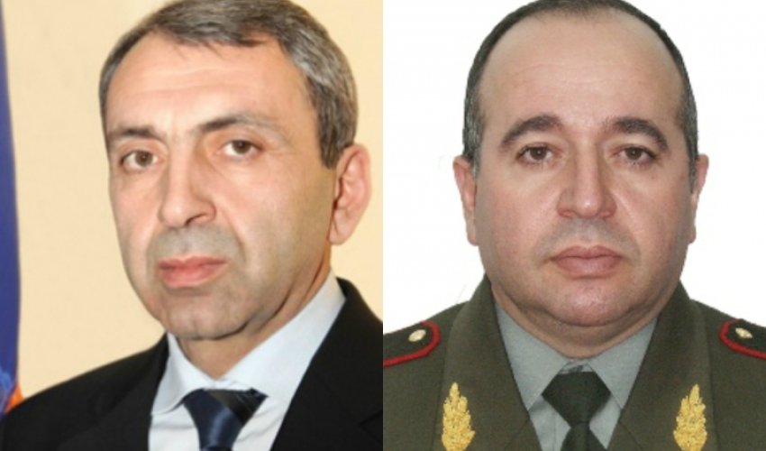 Ermənistanda nazir müavini, kəşfiyyat və rabitə xidmətlərinin rəisləri işdən çıxarıldı Ermənistanda nazir müavini, kəşfiyyat və rabitə xidmətlərinin rəisləri işdən çıxarıldı