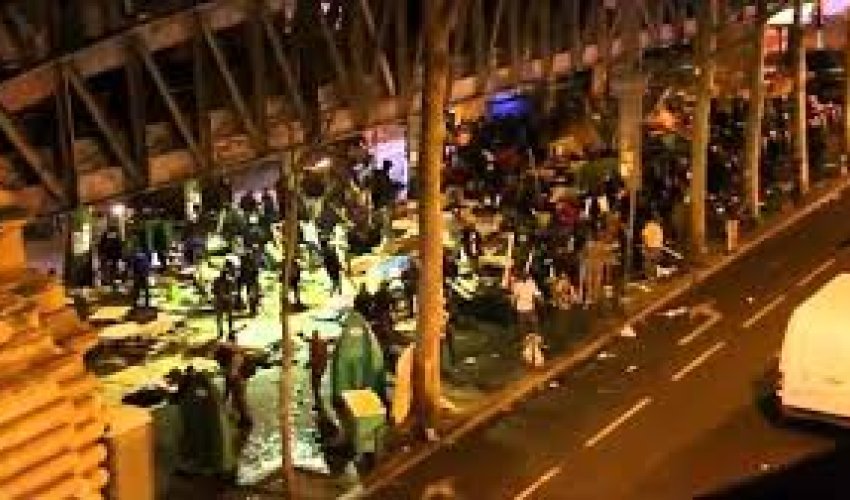 Мигранты устроили побоище