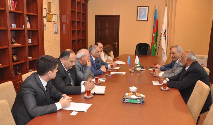 Pakistanın  Azərbaycandakı səfiri ADU-da oldu - FOTO