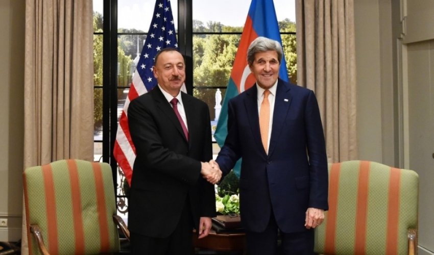 Ilham Aliyev met with John Kerry Ilham Aliyev met with John Kerry
