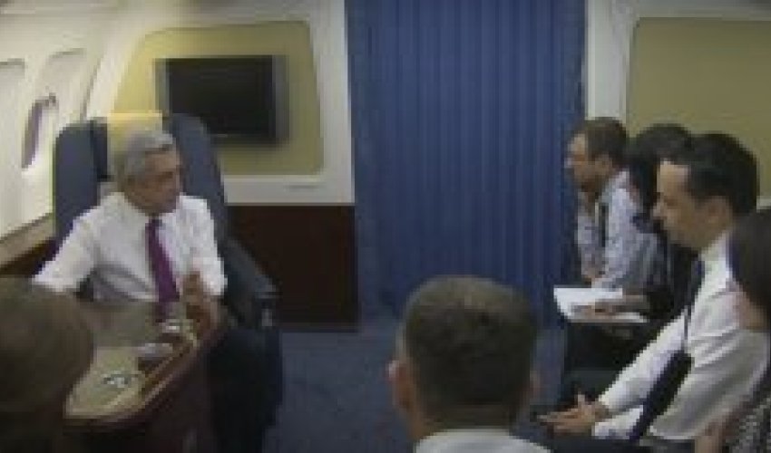 Sarkisyan Azərbaycan torpaqlarını işğal etdiklərini etiraf etdi