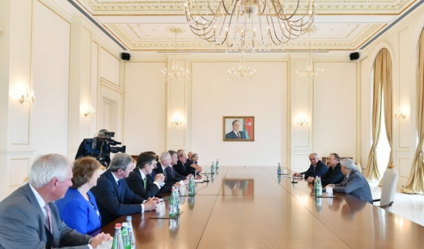 İlham Əliyev BP-nin Direktorlar Şurası sədrini qəbul etdi