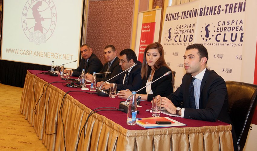 “PwC Azərbaycan”ın ekspertləri Caspian European Club şirkətləri üçün seminar keçirdi - FOTOLAR