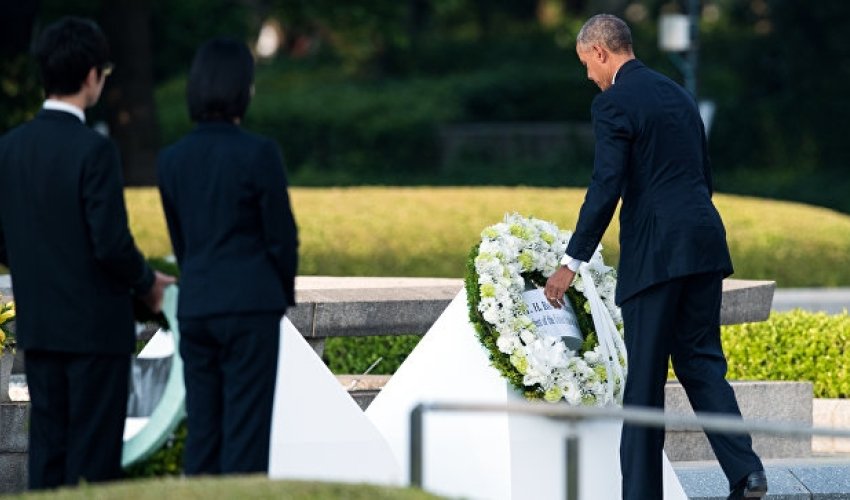 Obama Hirosimaya səfər edib