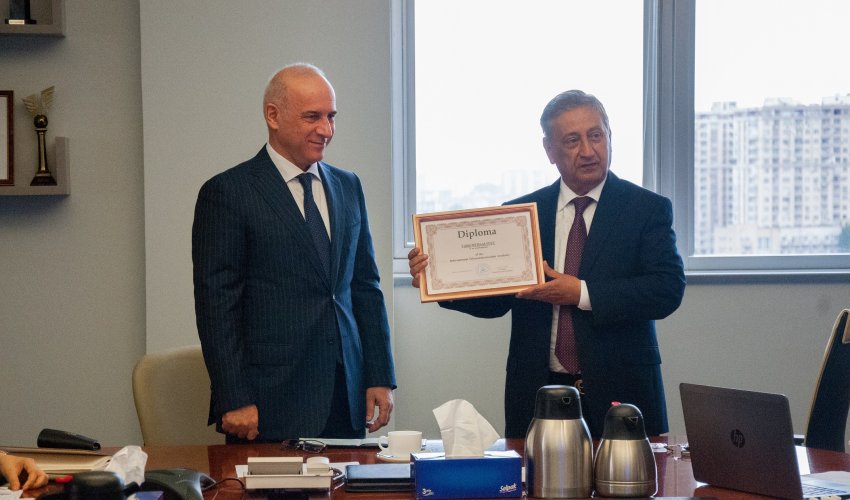 Azercell CEO has been honored with academician title by Global Communications Academy