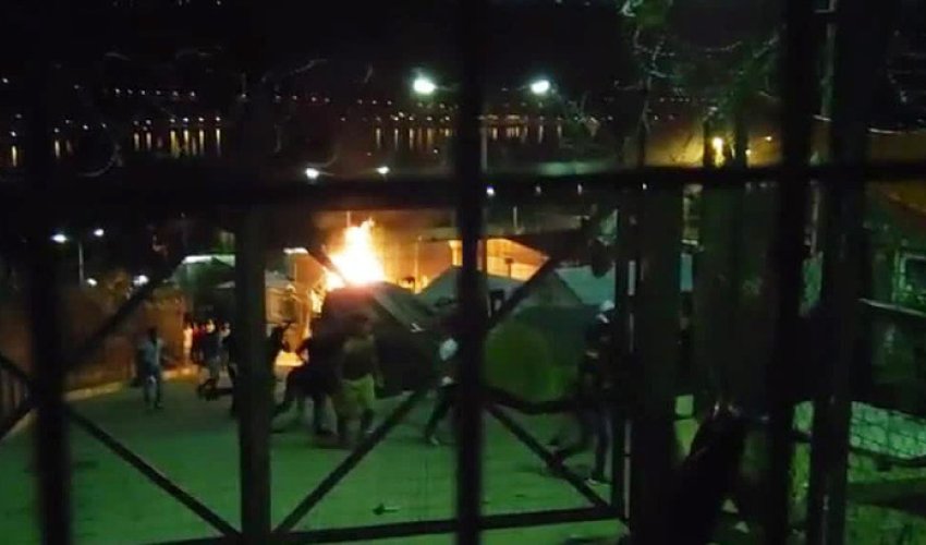 Массовая драка мигрантов - ВИДЕО