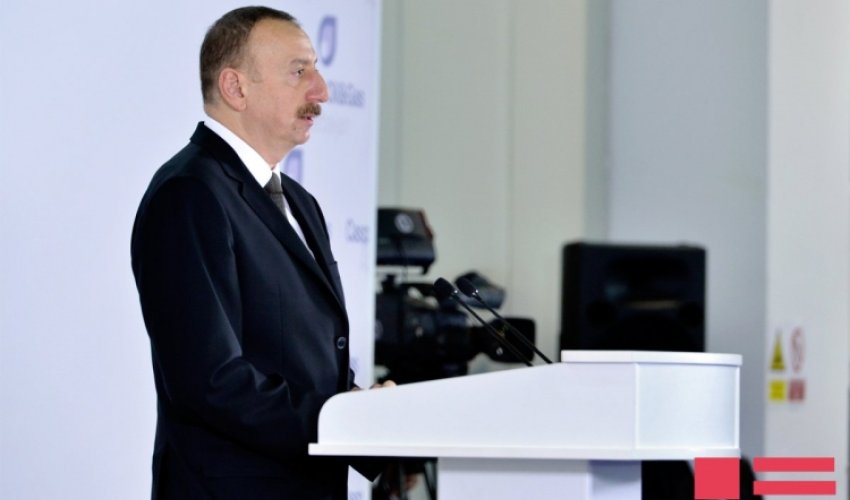 Prezident: “Cənub Qaz Dəhlizi layihəsi bölgəyə sabitlik gətirəcək”