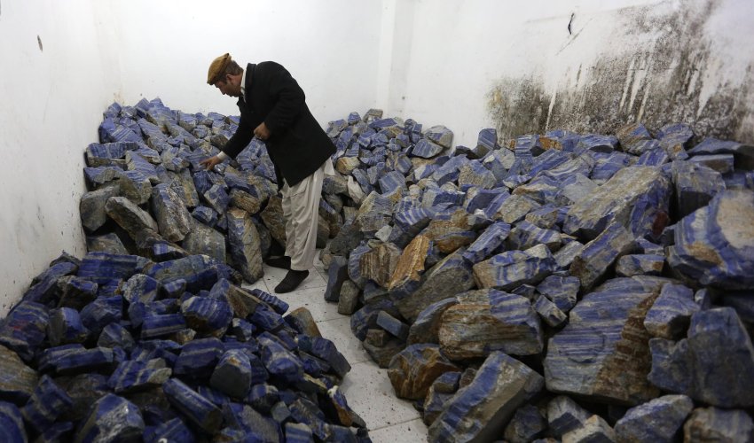 Illegal mining of lapis lazuli fuels Taliban's rise in Afghan province Illegal mining of lapis lazuli fuels Taliban's rise in Afghan province
