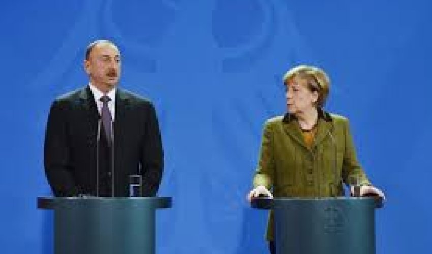 Ilham Aliyev met with German Chancellor Angela Merkel