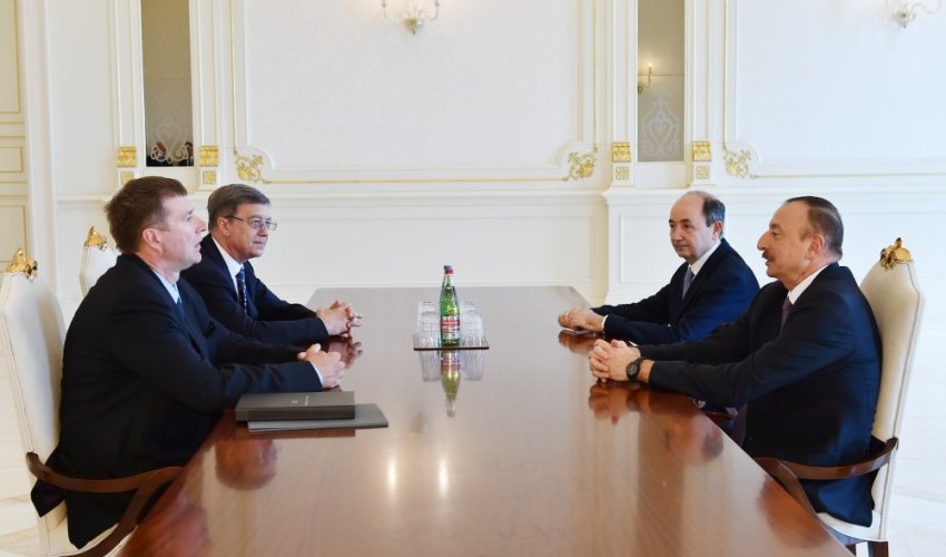 Prezident İlham Əliyev Rusiyanın ədliyyə nazirini qəbul edib