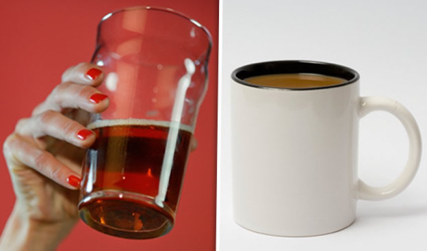 This is what happens when you give up coffee and alcohol