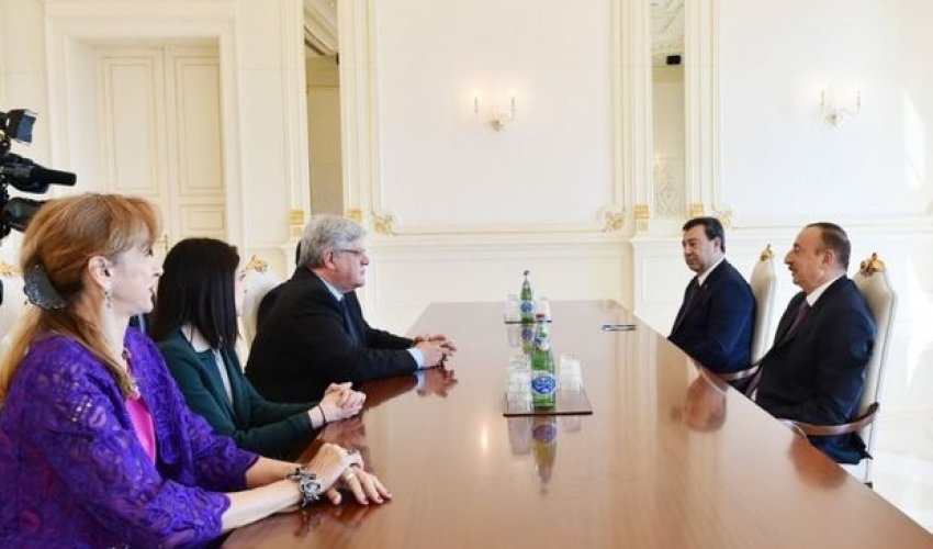 İlham Əliyev AŞPA həmməruzəçilərini qəbul etdi