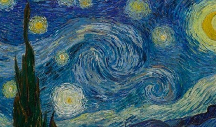 Van Gogh masterpiece painstakingly made on water