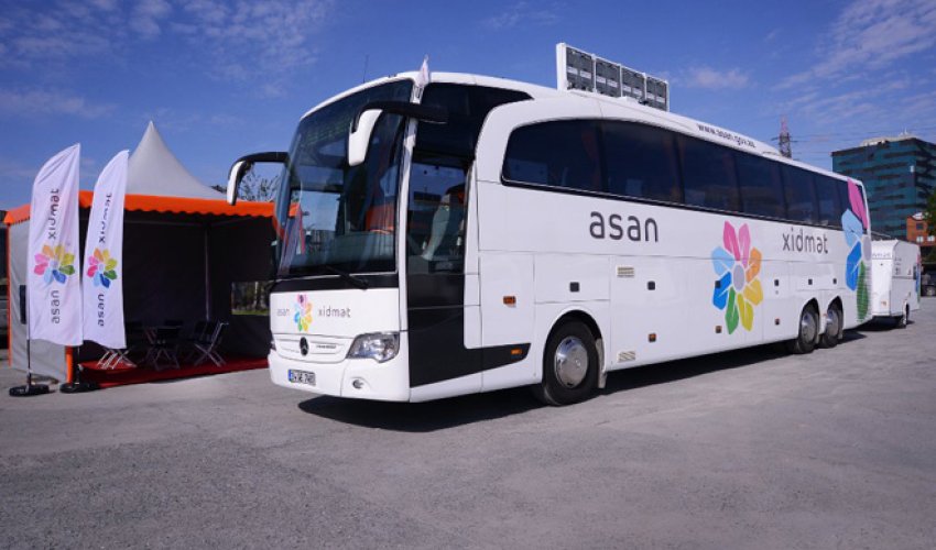 Səyyar ASAN xidmət bu dəfə Balaxanı, Qəbələ, Şabran və Astarada