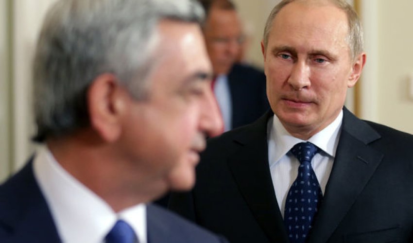 Sankt-Peterburqda Putin-Sarkisyan görüşü keçirilir