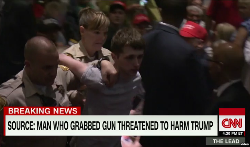 “Trampı vurmaq istəyən” həbs olundu