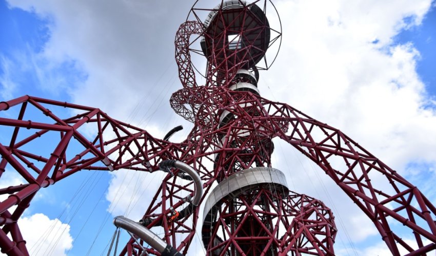 Take a ride on the world's tallest and longest tunnel slide