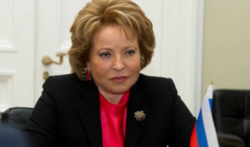 Rusiya Federasiya Şurasının sədri Türkiyə prezidentinin məktubunu şərh edib