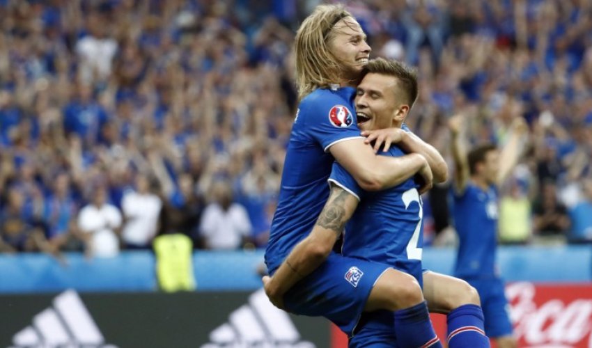 Icelandic commentary goes viral after island's historic win