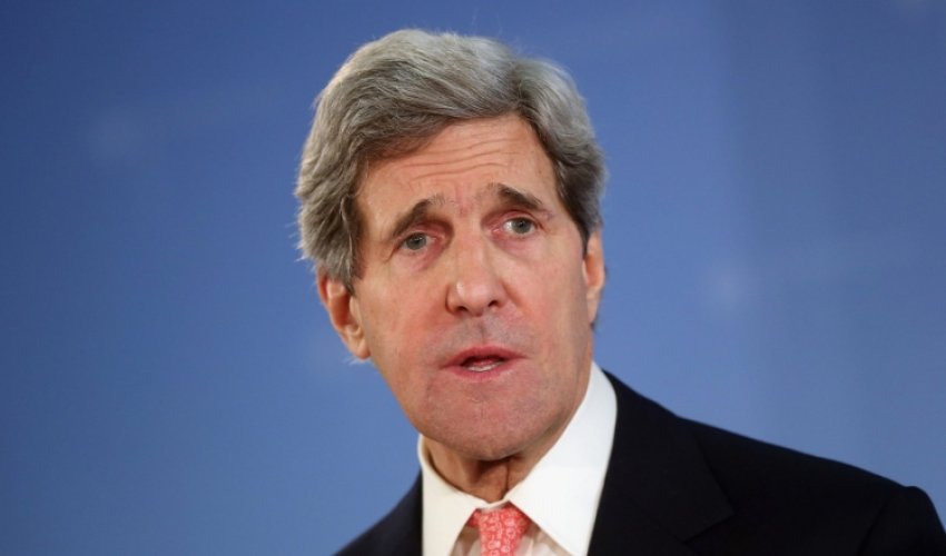 İlham Əliyev Con Kerri ilə görüşdü