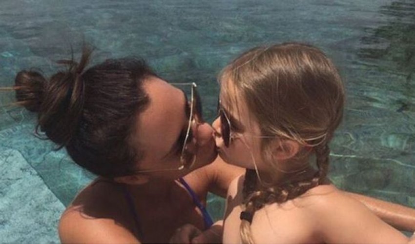 How controversial is it to kiss your child on the lips?