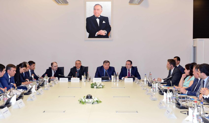 Azərbaycanda Amerika Ticarət Palatasının üzvləri ilə görüş keçirildi 