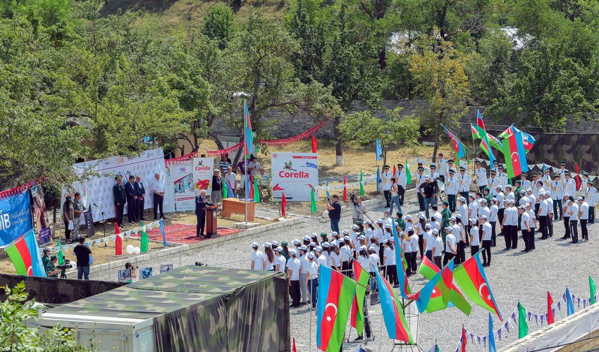 ASAN Könüllülərinin “Həmrəylik Düşərgəsi”nin açılış mərasimi keçirildi - FOTOLAR