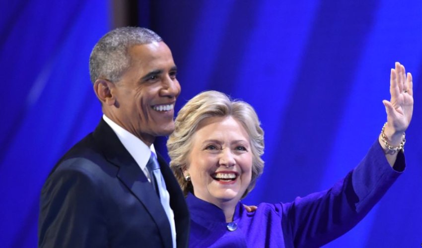 Obama Klintonu tərifləyir