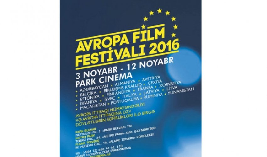 Bakıda VII Avropa kino festivalı keçiriləcək