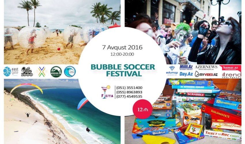 В Баку впервые пройдет экстрим-шоу Bubble Soccer Festival