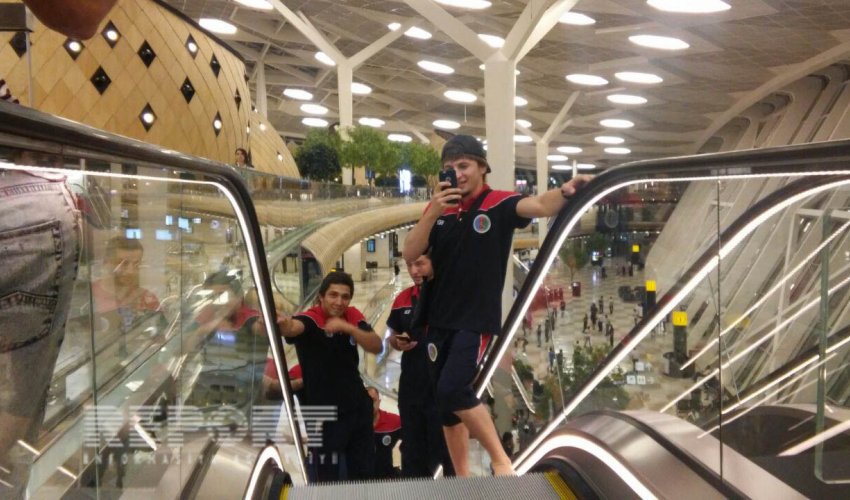 İdmançılarımız Rio-de-Janeyroya yola düşdü - FOTOLAR