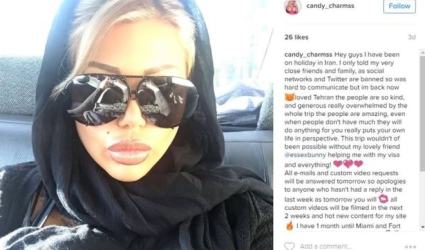 The porn star who went to Iran for a nose job The porn star who went to Iran for a nose job