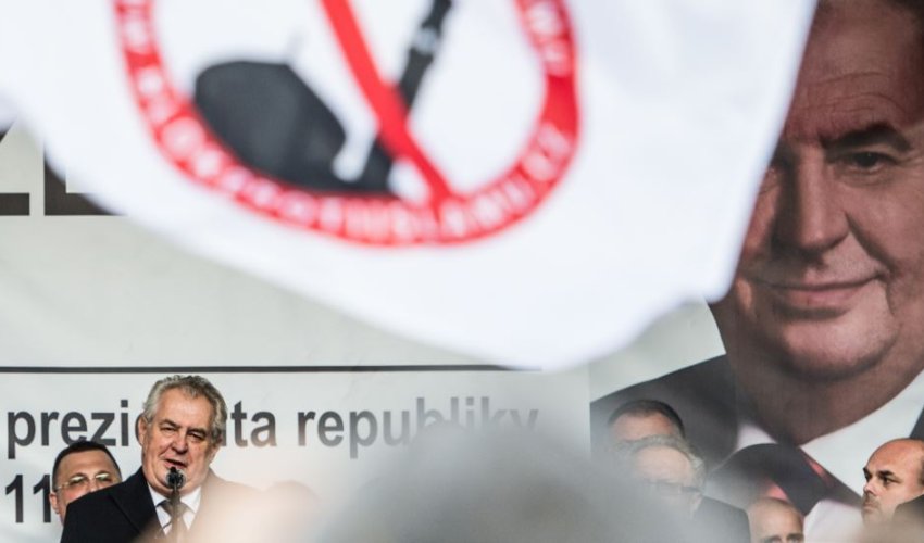 Çexiya prezidenti müsəlman qaçqınları görmək istəmir