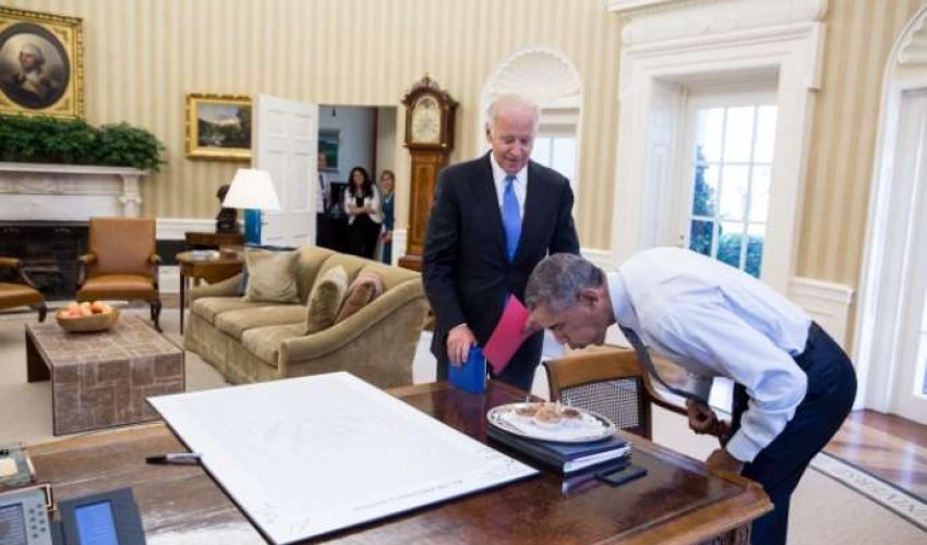 Barack Obama doğum gününü qeyd etdi - FOTOLAR