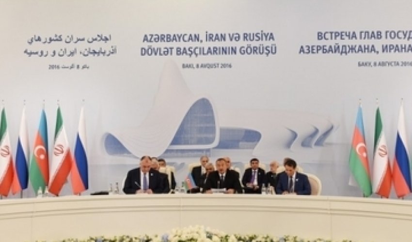 Next meeting of Azerbaijani, Russian and Iranian Presidents to be held in Iran Next meeting of Azerbaijani, Russian and Iranian Presidents to be held in Iran