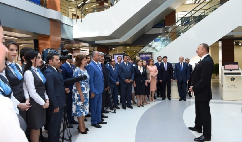 İlham Əliyev: “ASAN xidmət” ictimai xidmətlər sektorunda inqilab yaradıb