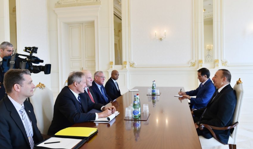 İlham Əliyev ABŞ Konqresinin nümayəndəsini qəbul etdi