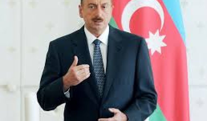 Ilham Aliyev received U.S. Congress representative Ilham Aliyev received U.S. Congress representative