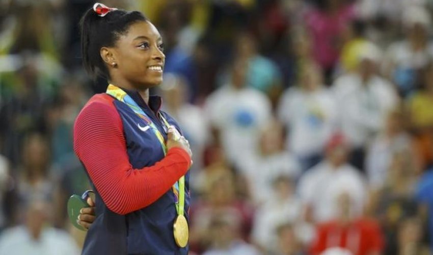 Biles wins women's vault gold