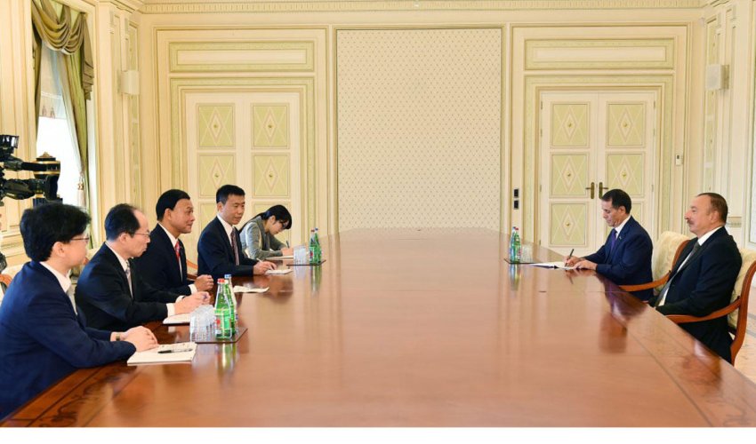 Azərbaycan prezidenti Yaponiya XİN-in parlamentar vitse-nazirini qəbul etdi