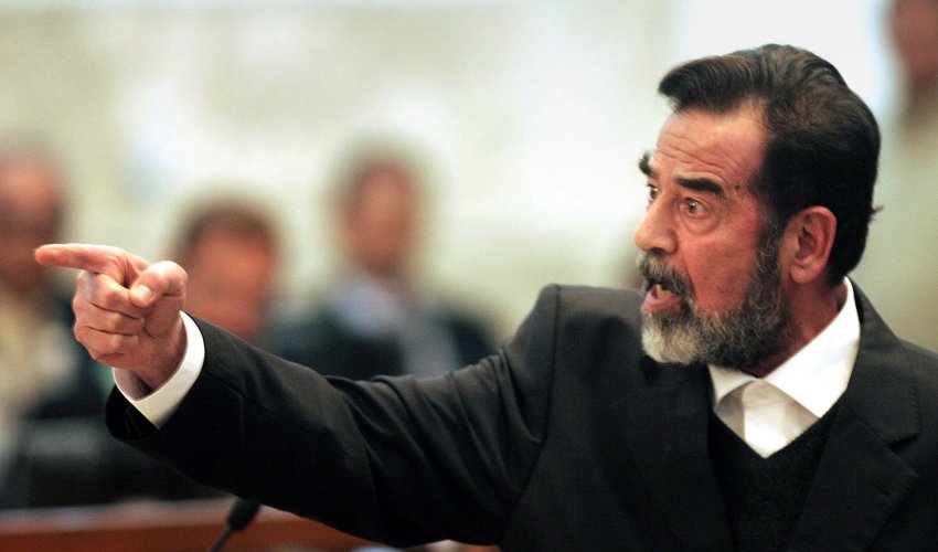 Səddam Hüseyn ölümündən öncə bu sözləri dedi