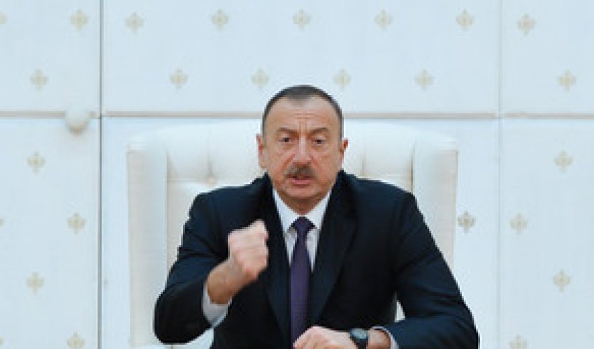 Prezident: Gənclərimiz bayrağımızı Ağdərə, Füzuli, Cəbrayıl rayonlarının bir hissəsində qaldırıblar