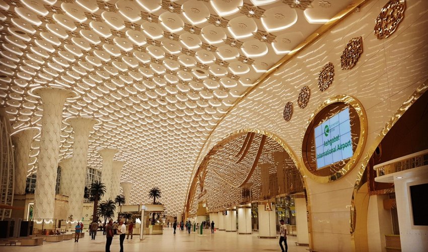 Eşq şəhərinin yeni 2,3 milyardlıq hava limanından - FOTOLAR