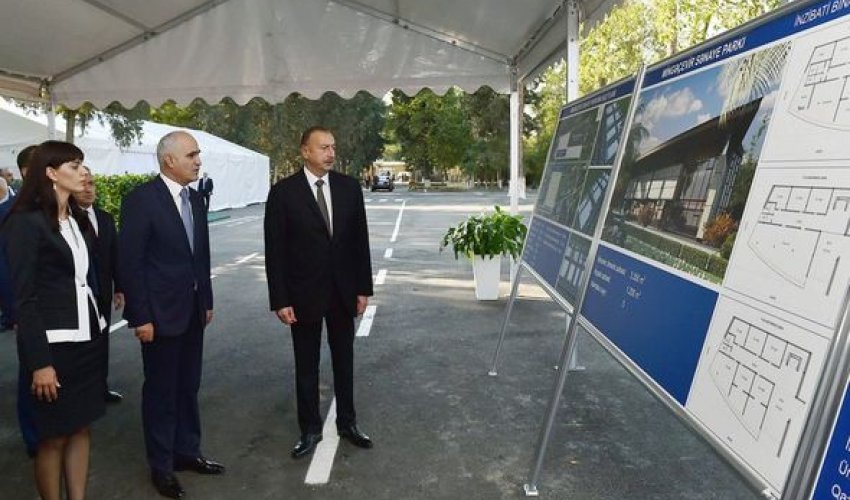 İlham Əliyev Mingəçevirdədir – YENİLƏNİB + FOTOLAR